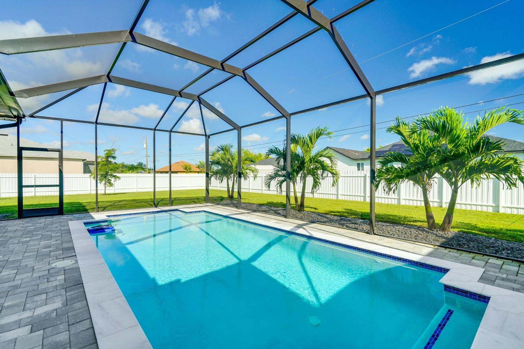 Cape Coral Escape Furnished Lanai And Private Pool! Villa Exterior photo