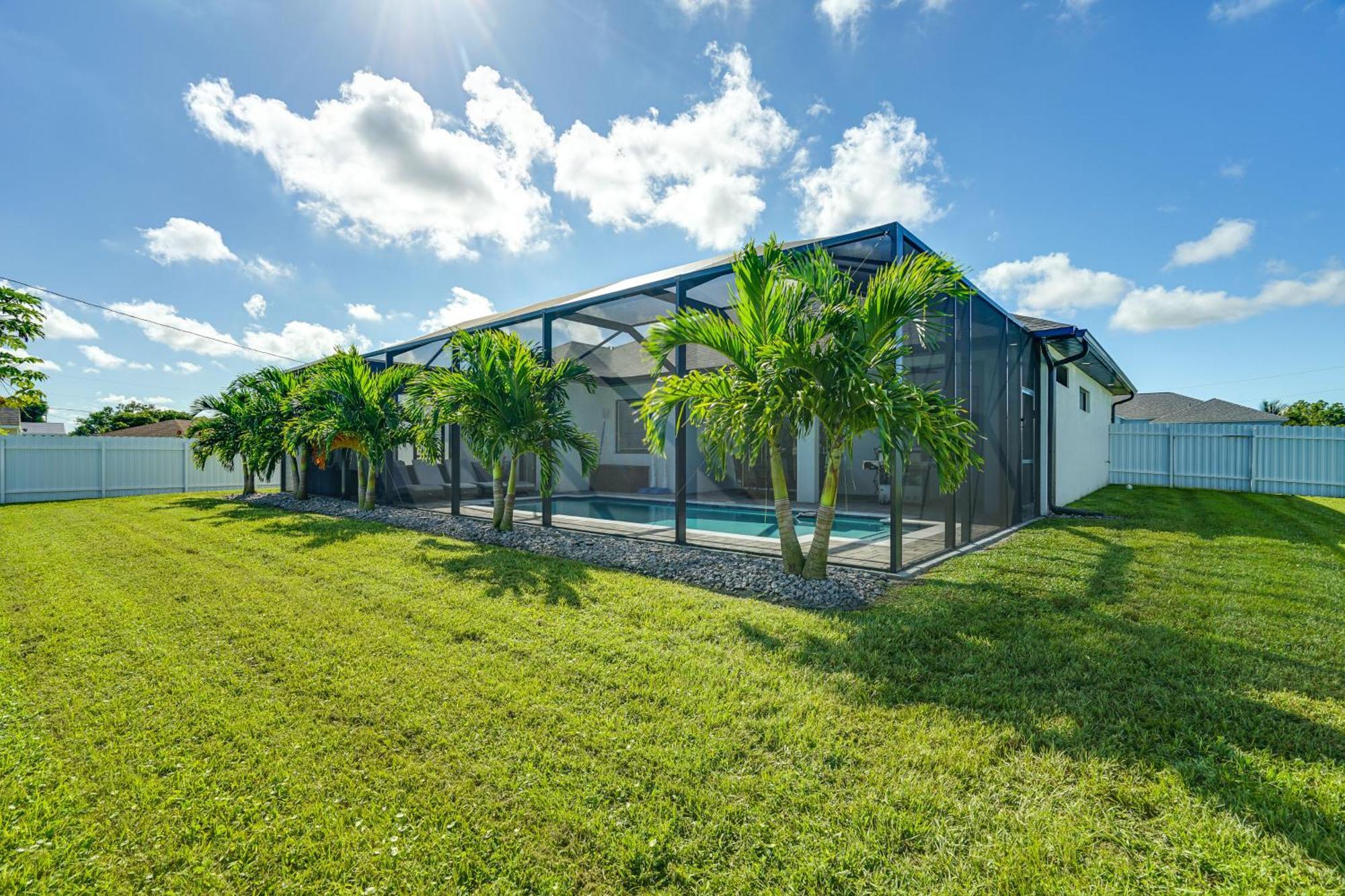 Cape Coral Escape Furnished Lanai And Private Pool! Villa Exterior photo