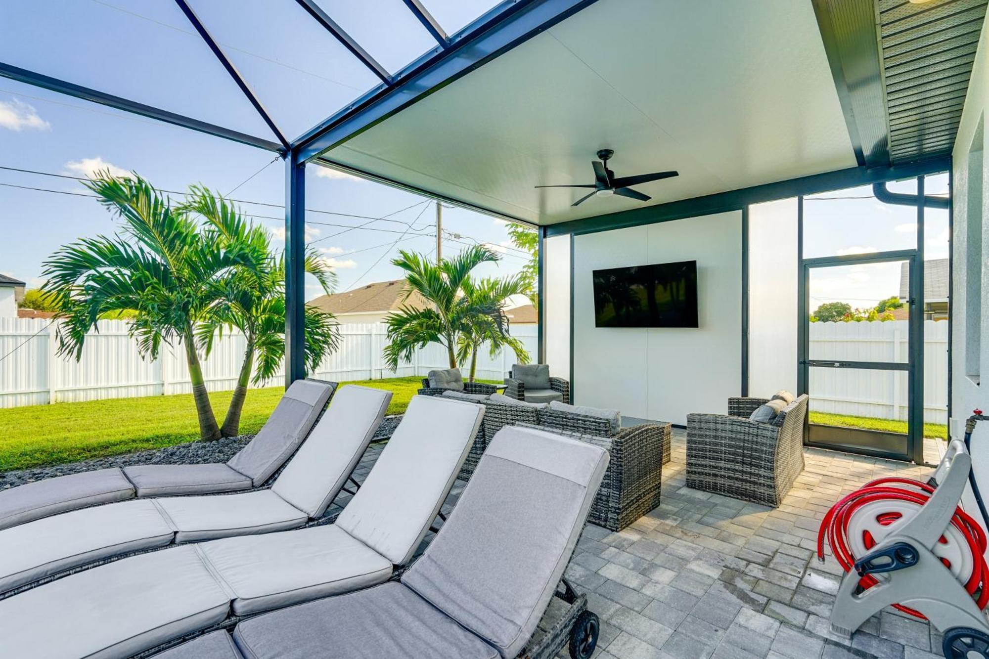 Cape Coral Escape Furnished Lanai And Private Pool! Villa Exterior photo