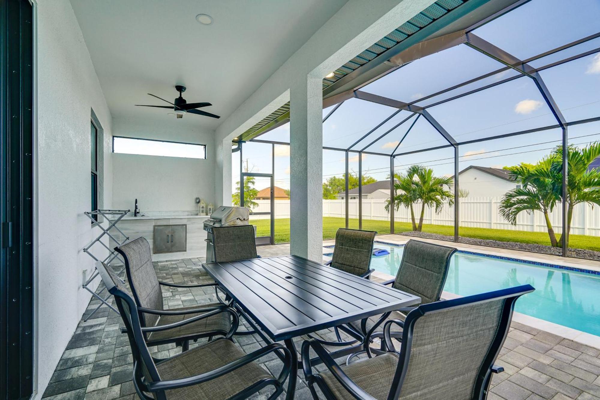 Cape Coral Escape Furnished Lanai And Private Pool! Villa Exterior photo