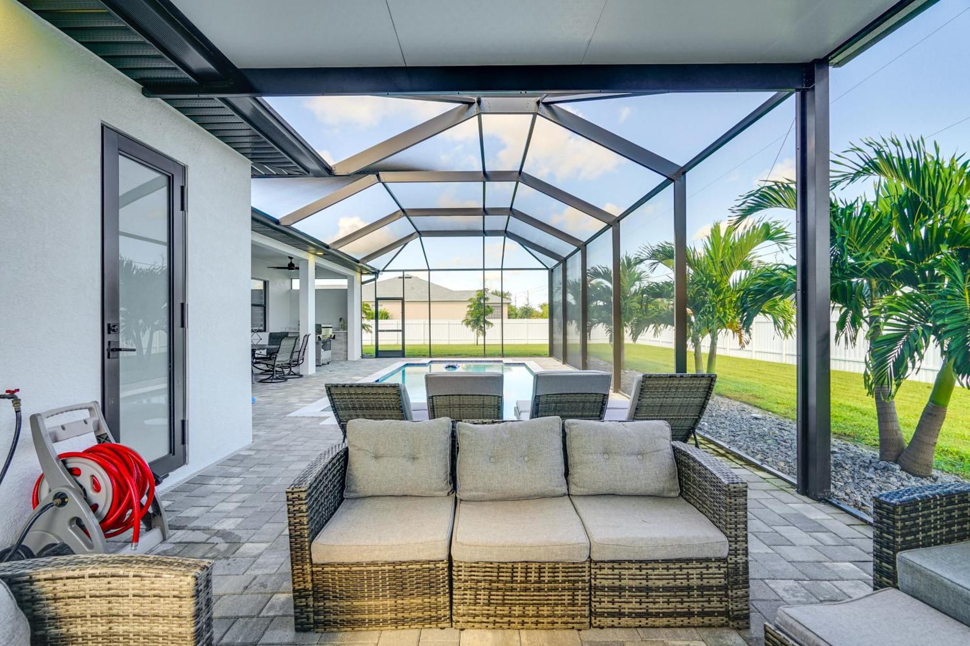 Cape Coral Escape Furnished Lanai And Private Pool! Villa Exterior photo