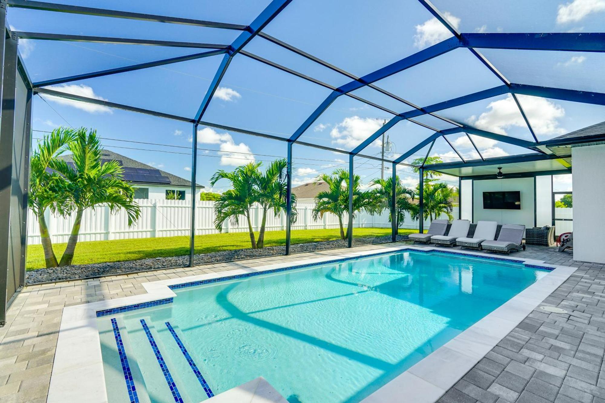 Cape Coral Escape Furnished Lanai And Private Pool! Villa Exterior photo